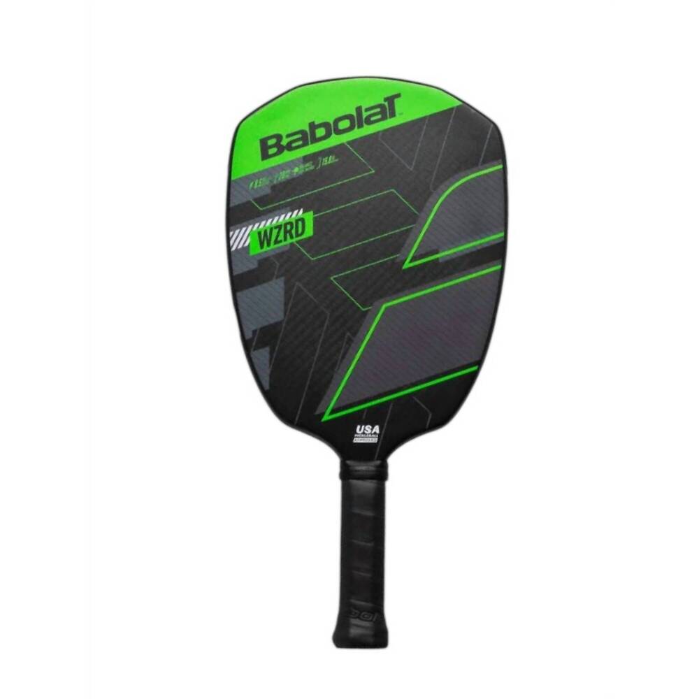 NEW BABOLAT pickleball paddle wzrd in black / green